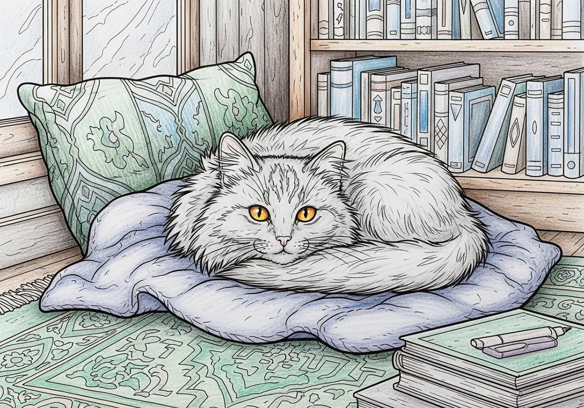 Temperature contrast for focal points example